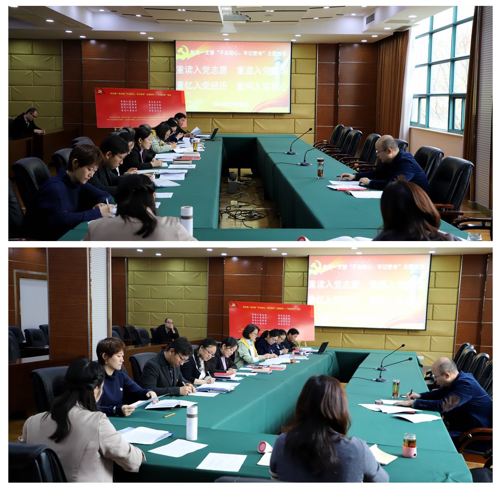 “四重四亮”讓主題教育走深、走實(shí)、走心 ——機(jī)關(guān)第一黨支部組織開展“不忘初心、牢記使命”主題教育“四重四亮”活動